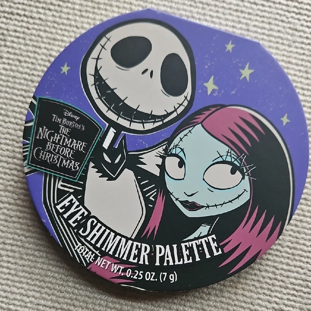 Disney Nightmare Before Christmas Eye Shimmer Palette - Purple and Pink